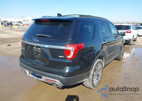 2016 Ford Explorer Platinum z USA, uszkodzony, nr VIN 1FM5K8HT5GGD03169